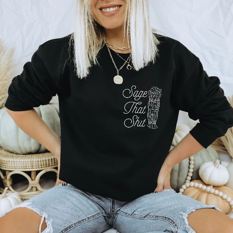 Sage That Shit Halloween Sweatshirt *UNISEX FIT*