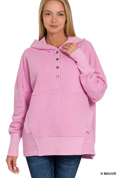 DOOR BUSTER: Mauve Hoodie Refined Women's 