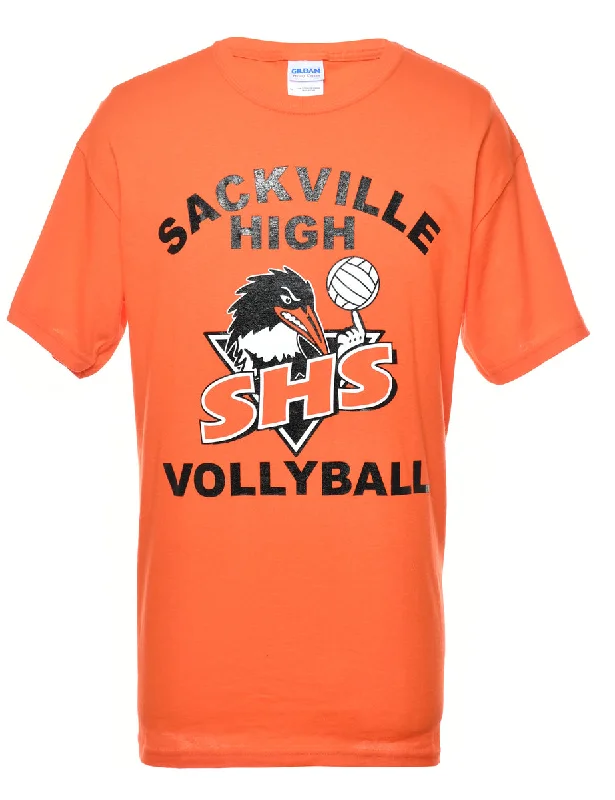 Sackville High Vollyball Printed T-shirt - M