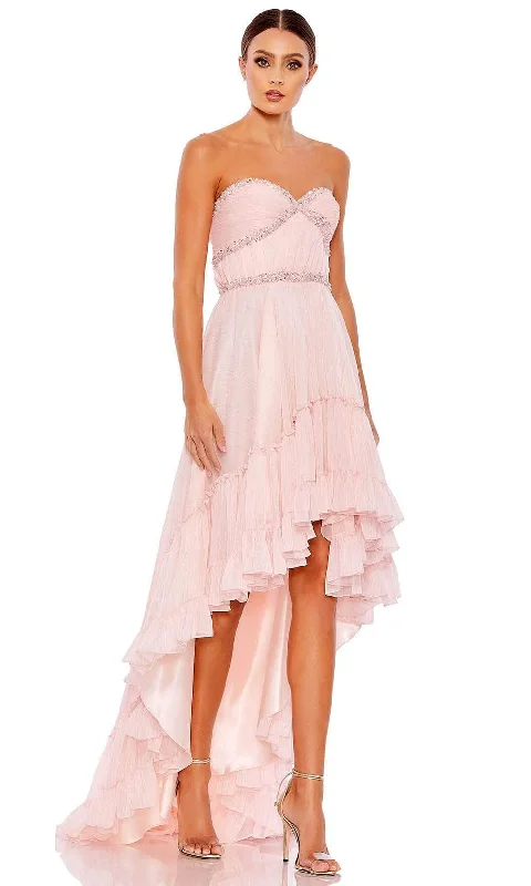 Mac Duggal 68096 - Sweetheart High Low Prom Dress Stylish Women's Tropical 