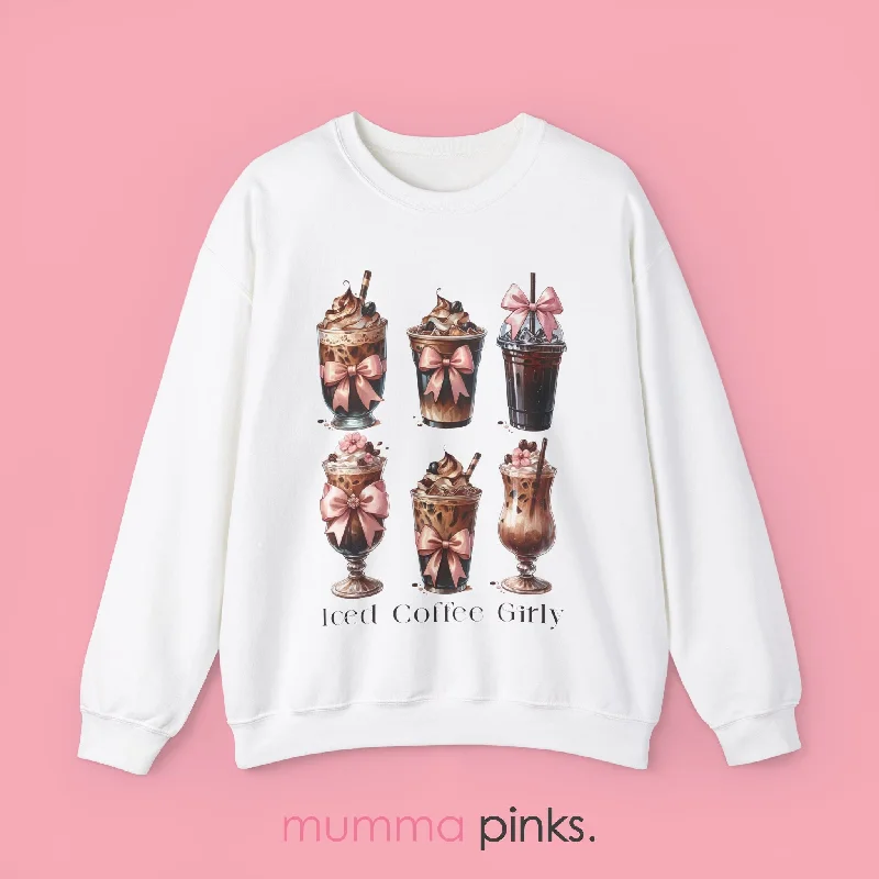 Iced Coffee Girlie Sweatshirt