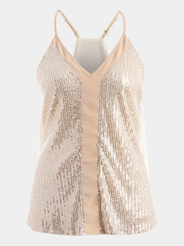 Midsize Charming V-Neck Camisole Trendy Women's 