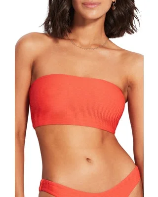 ESSENTIALS TUBE TOP Trendy Women's Oversized