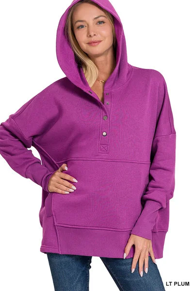 DOOR BUSTER: Plum Hoodie garde