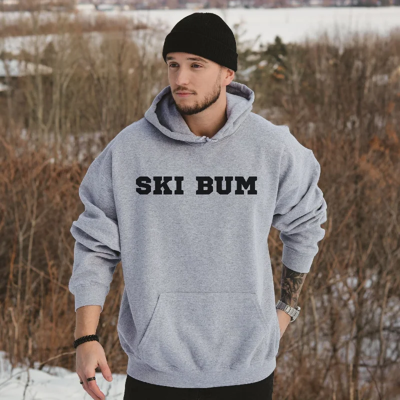 Ski Bum Crewneck Skier Hoodie Skiing Sweatshirt *UNISEX FIT*