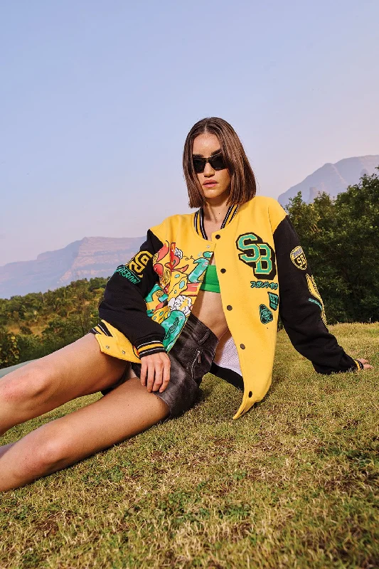 SpongeBob Doddle Oversized Jacket Sharp Women's Italian