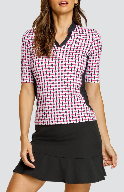 Ovie Top - Ditsy Jewel Refined Women's Hand - crafted