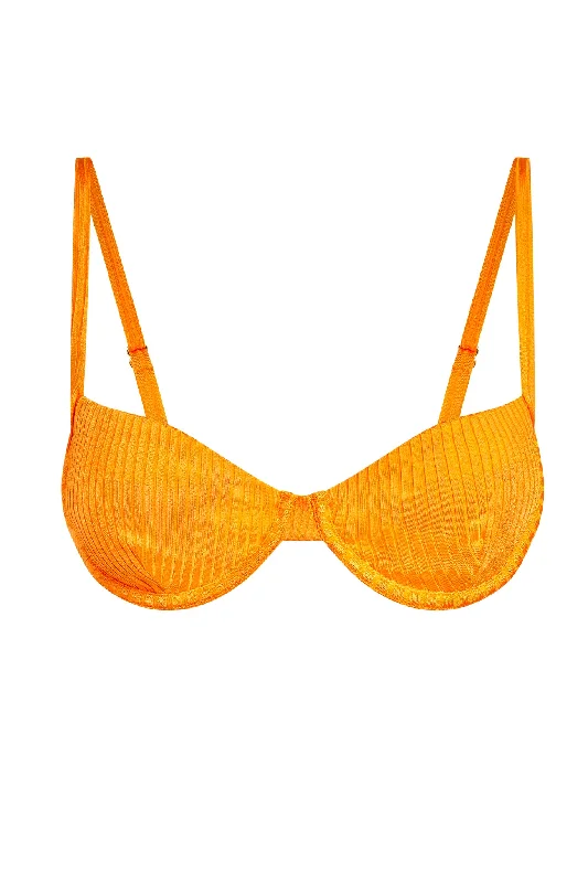 Capri Top - Clementine Wide Rib