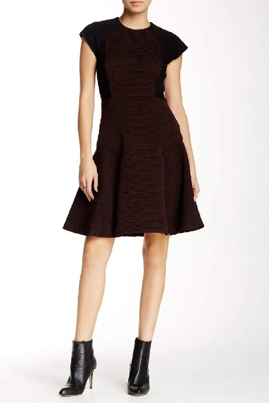 Taylor - Color Block Ribbed Dress 5808M