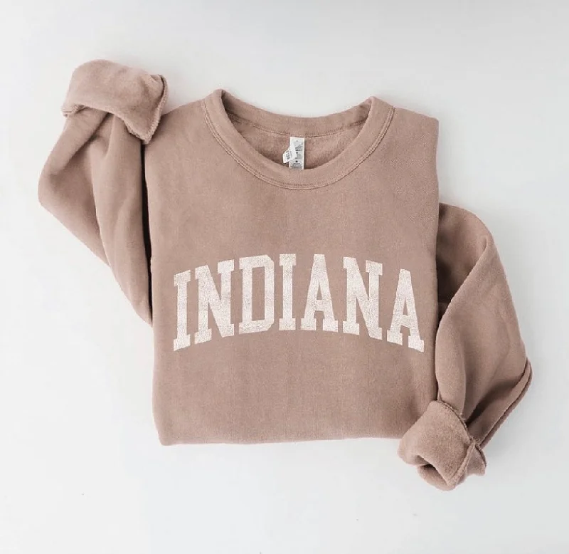 Mocha Indiana Crewneck