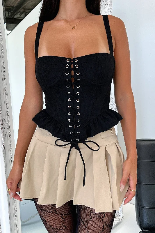 Lioness Cuatro Corset - Black