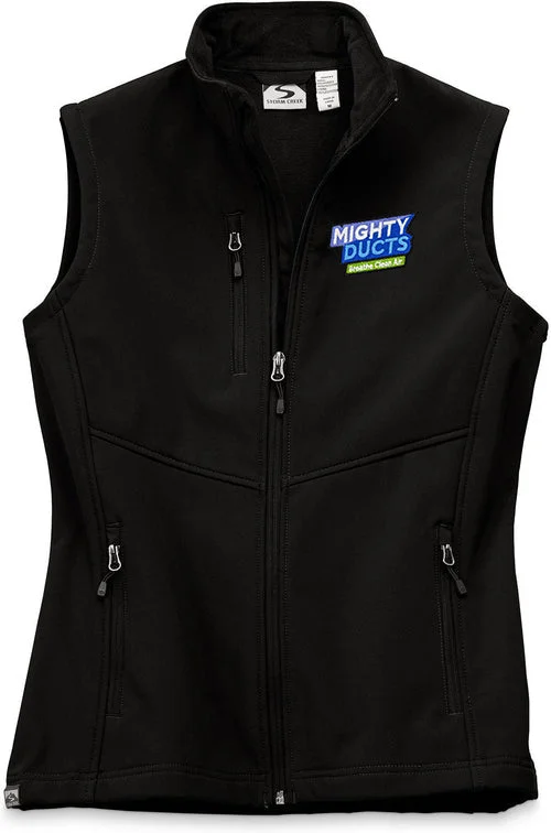 Storm Creek Ladies Trailblazer High-Stretch Fleece-Lined Softshell Vest Elegant Women's Formal 