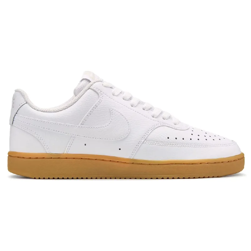 Nike Men's Court Vision Low Sneaker - White/Gum