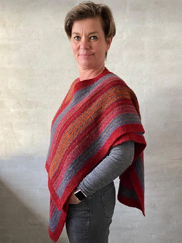 Promenade shawl by Hanne Falkenberg, knitting pattern