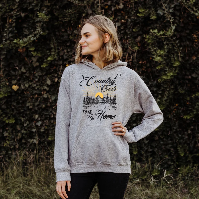 Country Roads Take Me Home Music Crewneck Sweatshirt or Hoodie *UNISEX FIT*