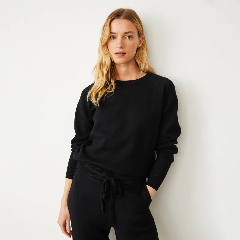 Soft Knit Raglan Sweater Feminine Women's Style 