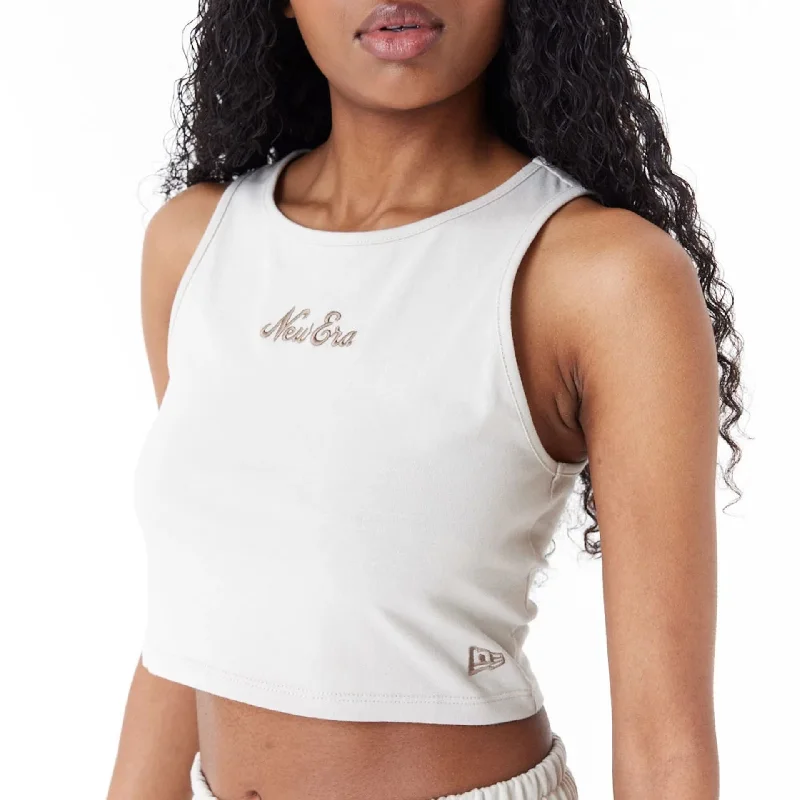 New Era Womens Stone Crop Tank Top Cool Women's Distressed
