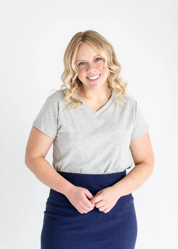 Essential Basic V-Neck Tee - FINAL SALE Bold Women's Statement