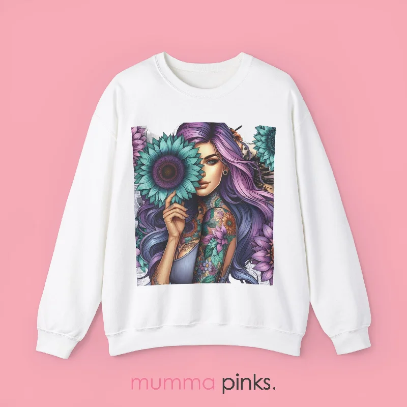 Gothic Tattooed Woman Sweatshirt