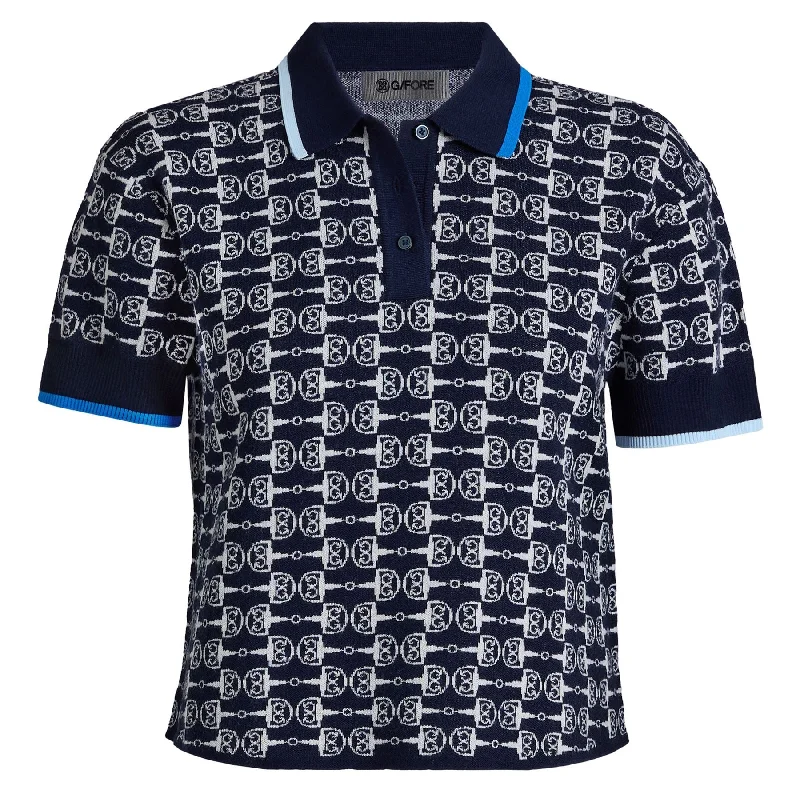 Womens G-Link Merino Wool Polo Twilight - SS25 Refined Women's Classic 
