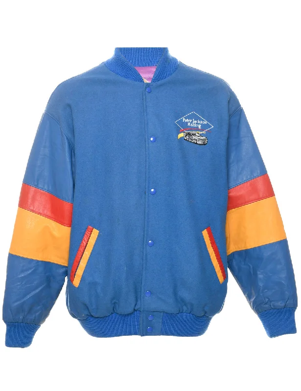 Blue Bomber Jacket - XL Modern Women's Tech