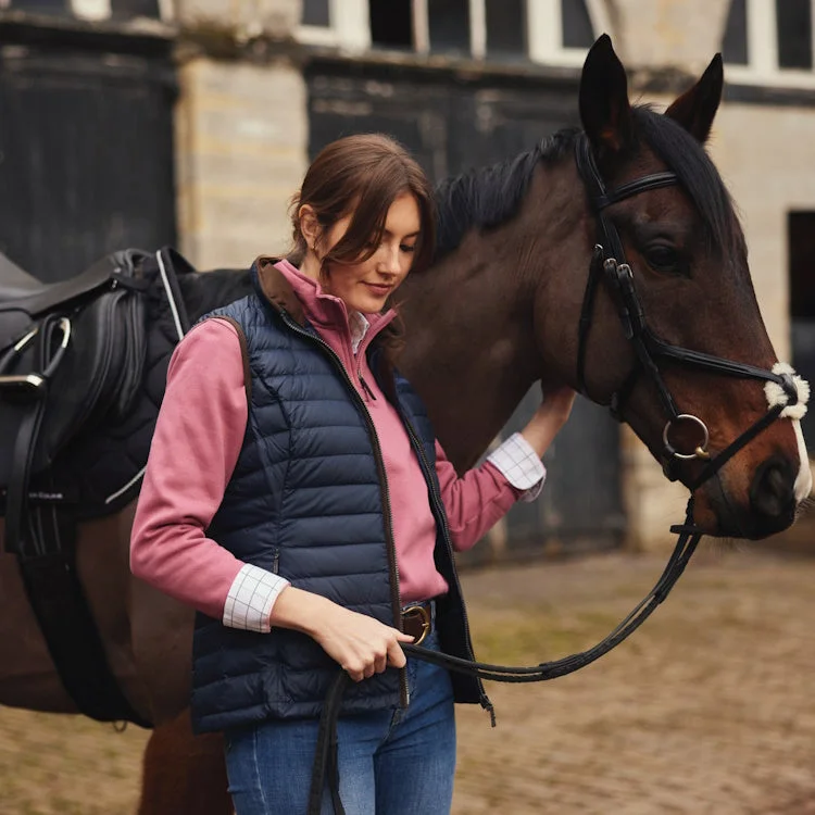 Schoffel Ladies Launde Down Gilet - Petrol Blue