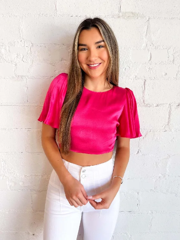 ASTR The Label Zita Top Minimalist Women's Casual