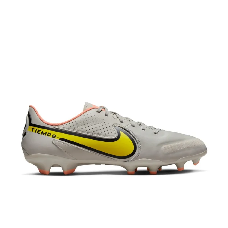 Nike Tiempo Legend 9 Academy MG-PHANTOM/YELLOW STRIKE-SUNSET GLOW Street
