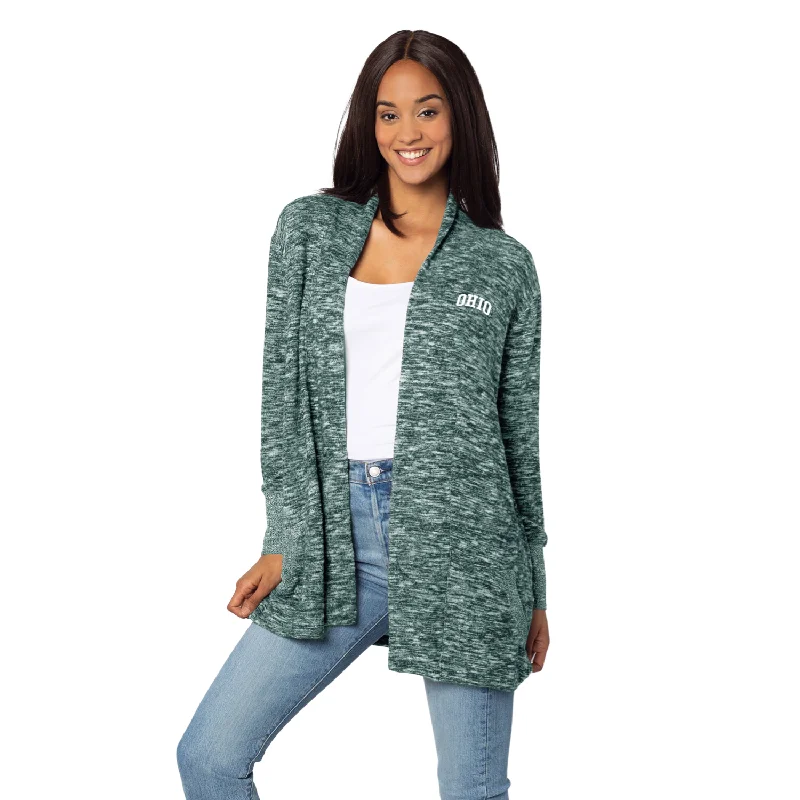 Ohio Bobcats Chicka-D Women's Cardigan Scandinavian