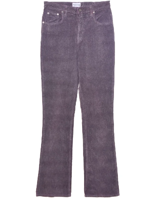 Boot Cut Trousers - W29 L35 Bohemian Women's Free