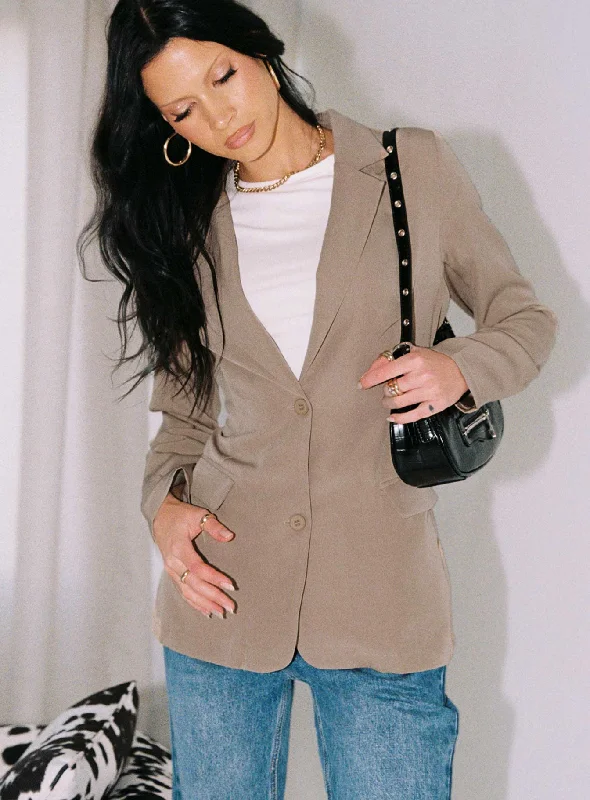 Rozzila Blazer Taupe