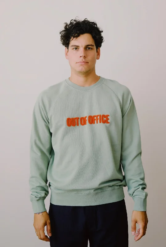 sweatshirt - out of office - mint