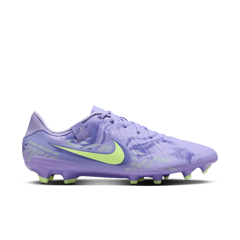 Nike United Tiempo Legend 10 Academy-Purple Agate/Barely Volt Refined Women's Hand - crafted Nike United Tiempo Legend 10 Academy-Purple Agate/Barely Volt Refined Women's Hand - crafted