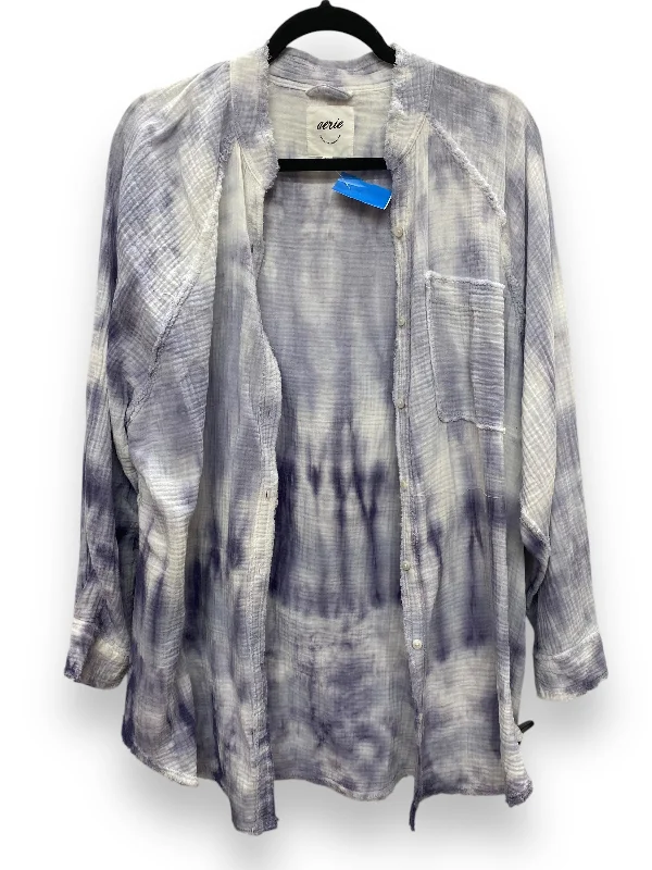 Top Long Sleeve By Aerie In Tie Dye Print, Size: S Rugged Women's Outdoor 