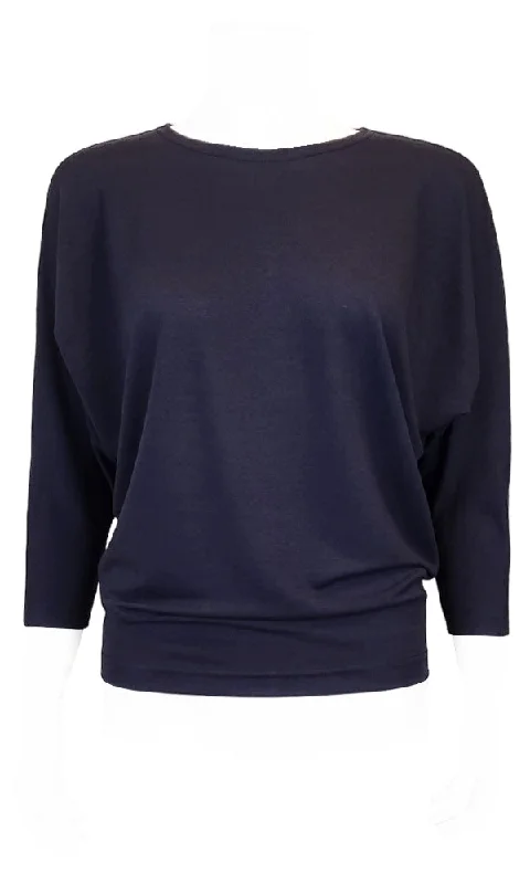 JOEL Slouch Tee - NAVY Country