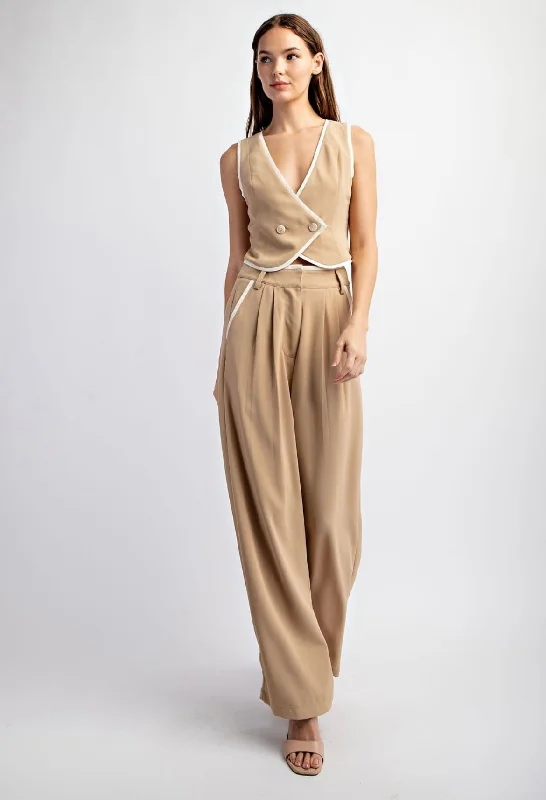 EDIT BEIGE SET Modern Women's 