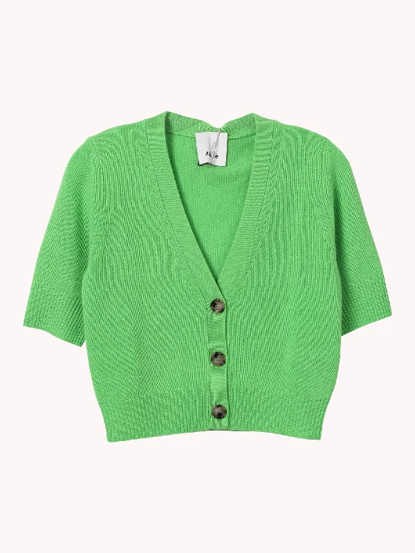 SHORT SLEEVE VNECK CARDIGAN Dynamic Women's Moto