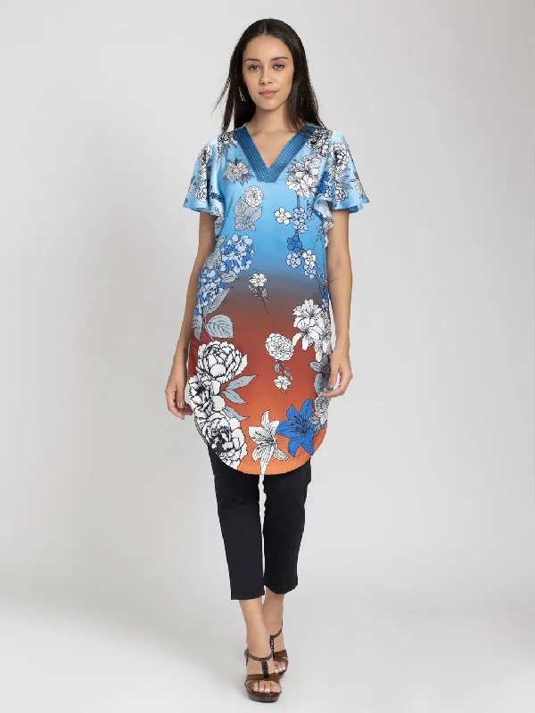 Lounge Tunic Casual Women's Loose - fitting