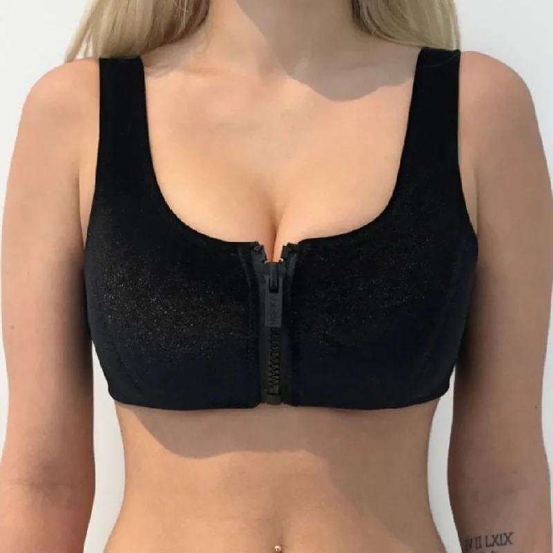 Bella Black Velvet Tops - Final Sale European