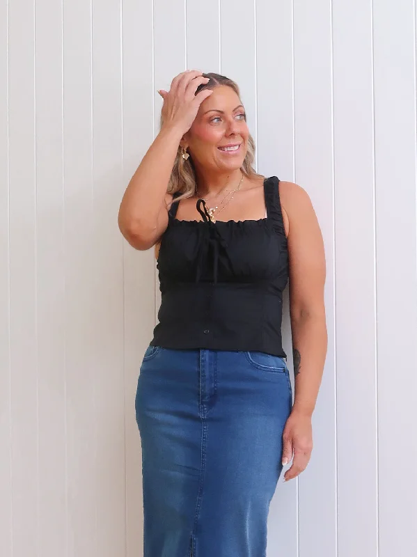 Spirit Top - Black Bold Women's Animal Print