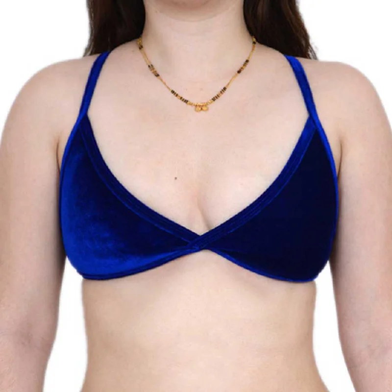 Samia Royal Velvet Tops - Final Sale Sleek Women's 