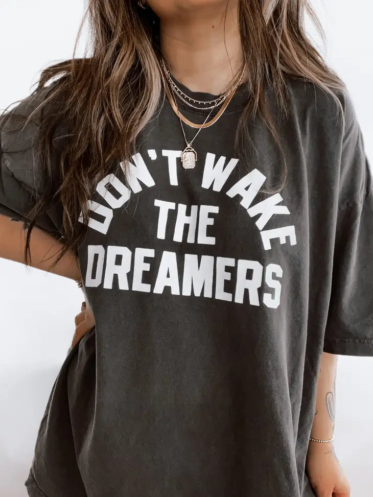 Don't Wake The Dreamers Tee Dapper Women's 1920S