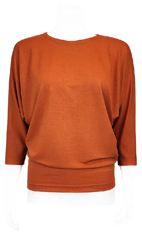 JOEL Slouch Tee - RUSSET Street