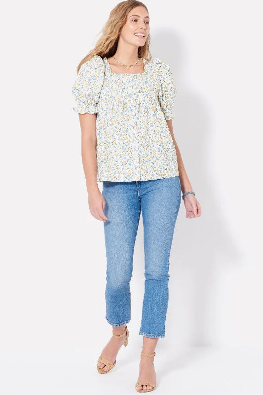 New Look sewing pattern 6719 Misses' Tops Artistic Women's Hand - painted