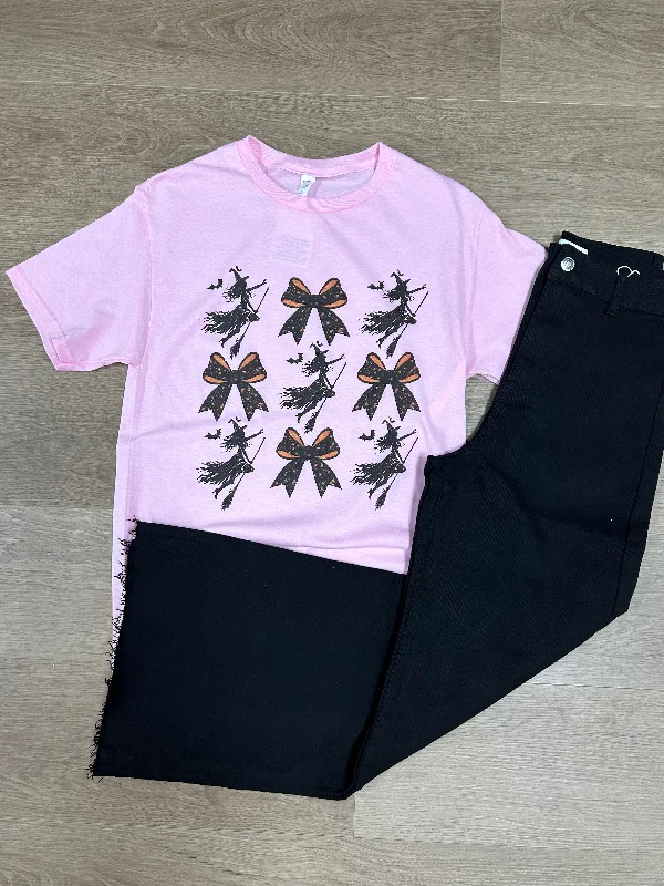 Witchy bows tee Athletic Women's 