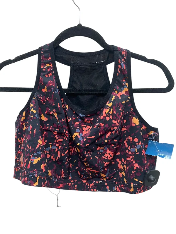 Athletic Bra By Livi Active In Multi-colored, Size: 3x performance