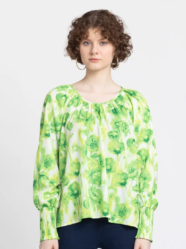 Limone Top Casual Women's Loose - fitting