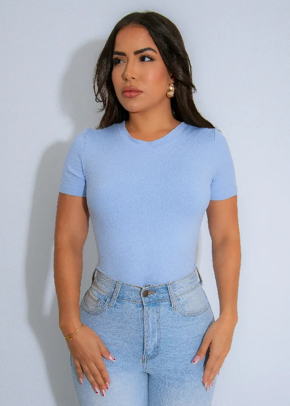Fire We Make Bodysuit Blue Gym