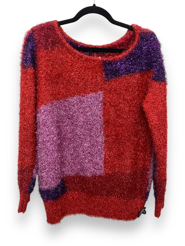 Sweater By New York And Co In Multi-colored, Size: M Bold Women's Statement
