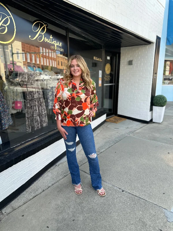 Pumpkin Spice Long Sleeve Blouse purpose
